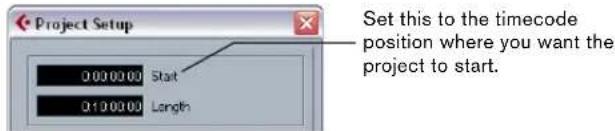 STEINBERG Cubase Studio 5 - Setting up Cubase for external sync to timecode - 2
