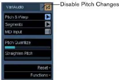 STEINBERG Cubase Studio 5 - The VariAudio tab (Cubase only) - 1