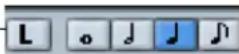 STEINBERG Cubase Studio 5 - Moving across staves – the Lock button - 1
