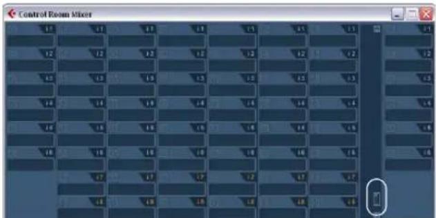STEINBERG Cubase Studio 5 - Control Room inserts and meters - 1