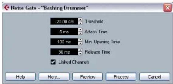 STEINBERG Cubase Studio 5 - Noise Gate - 1