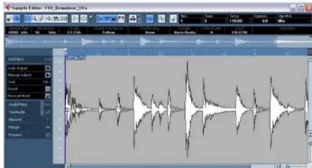 STEINBERG Cubase Studio 5 - AudioWarp: Tempo matching audio - 4