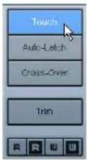STEINBERG Cubase Studio 5 - Automation modes - 1