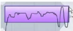 STEINBERG Cubase Studio 5 - Tilting the micro-pitch curve - 8