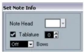 STEINBERG Cubase Studio 5 - Note head shape - 1