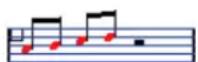 STEINBERG Cubase Studio 5 - Inserting a slur over a selection of notes - 1