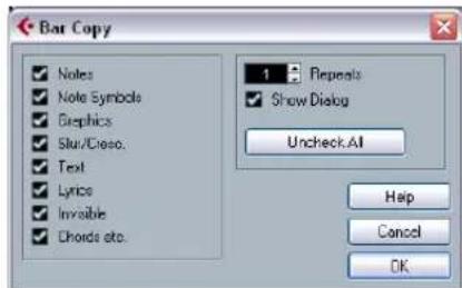 STEINBERG Cubase Studio 5 - Moving and duplicating with the bar handles - 2