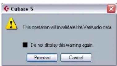 STEINBERG Cubase Studio 5 - Applying editing, offline processes and VariAudio - 2