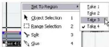 STEINBERG Cubase Studio 5 - Create Regions mode (Preferences) - 2