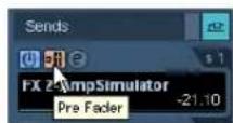 STEINBERG Cubase Studio 5 - Making settings for the sends - 5
