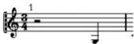 STEINBERG Cubase Studio 5 - By hiding rests - 1