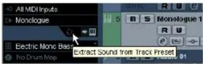 STEINBERG Cubase Studio 5 - Extracting sound from an instrument track or VST preset - 1