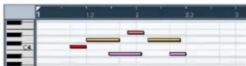 STEINBERG Cubase Studio 5 - Quantize Lengths - 5
