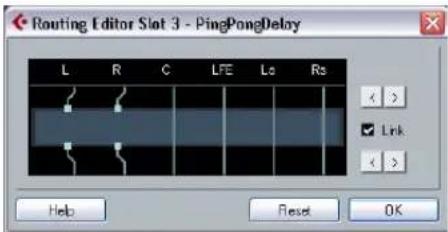 STEINBERG Cubase Studio 5 - Using mono or stereo effects with a surround channel (Cubase only) - 2