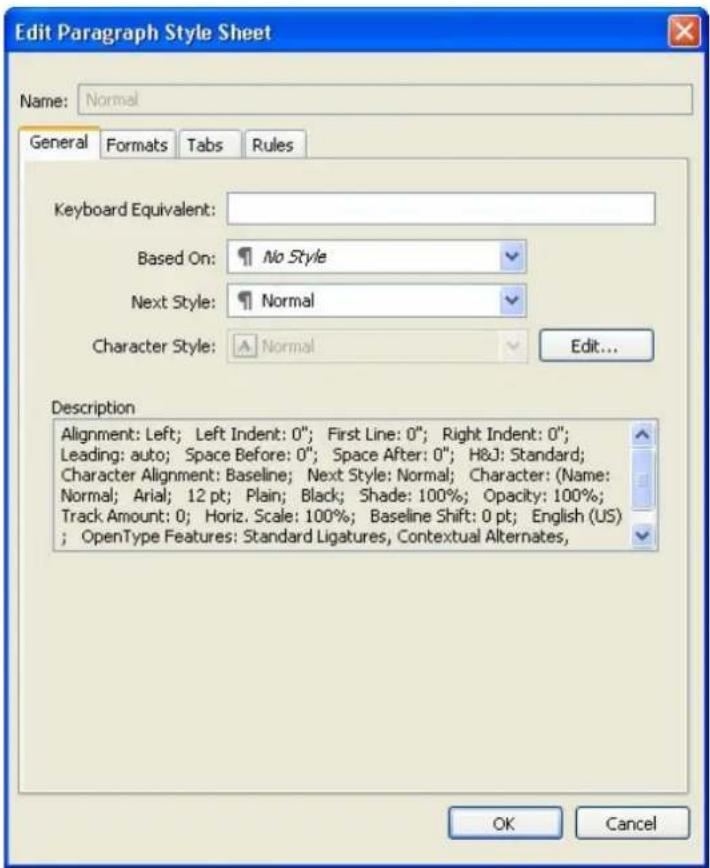 QUARK XPress 2015 - Creating and editing paragraph style sheets - 2