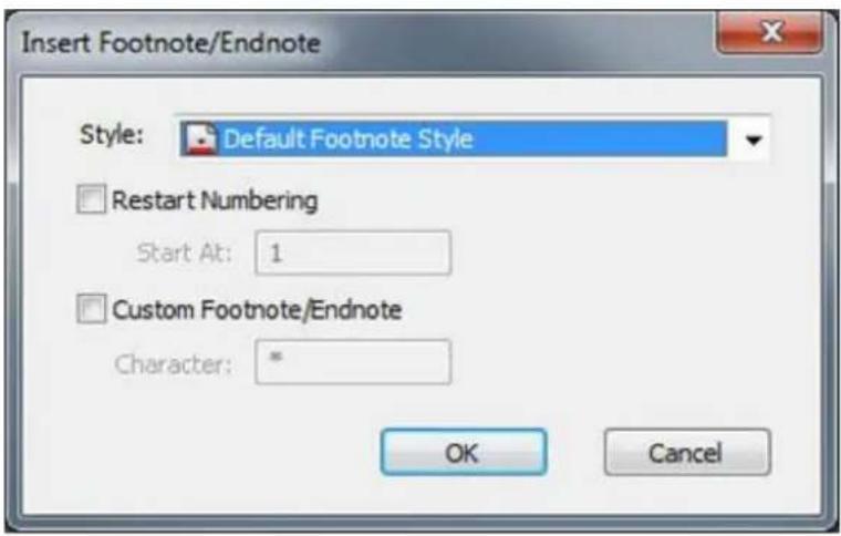 QUARK XPress 2015 - Inserting footnotes and endnotes - 1