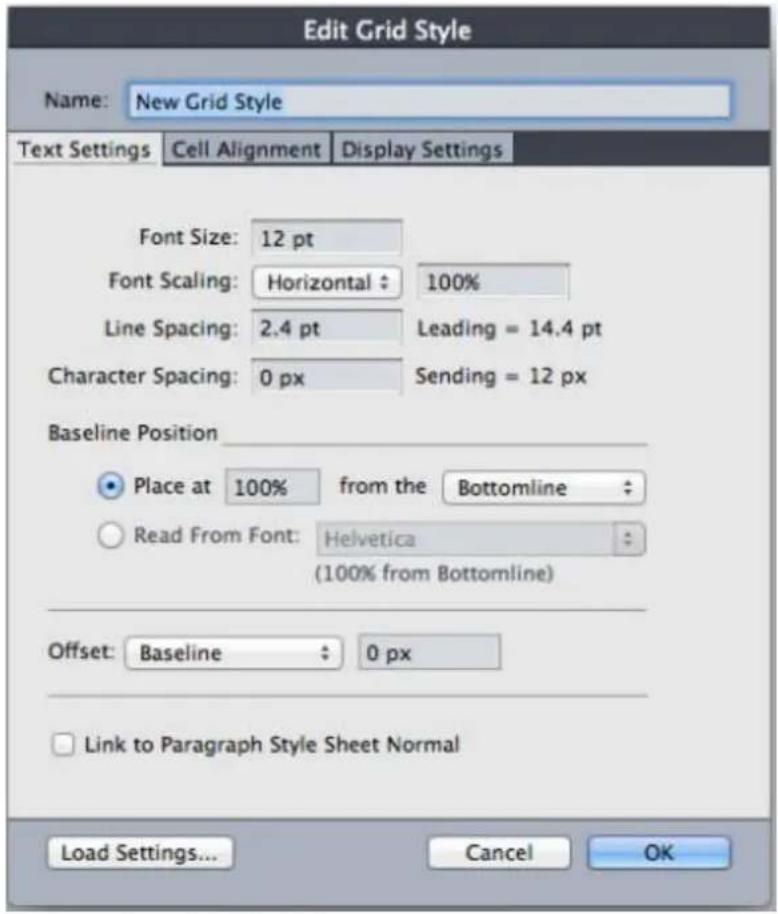 QUARK XPress 2015 - Loading grid settings - 2