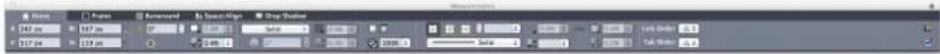 QUARK XPress 2015 - Measurements palette - Mac OS X - 1