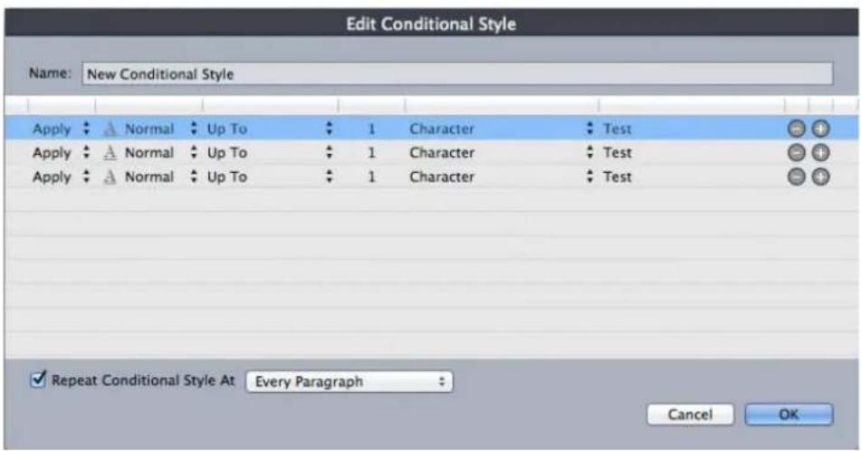 QUARK XPress 2015 - Creating a conditional style - 1