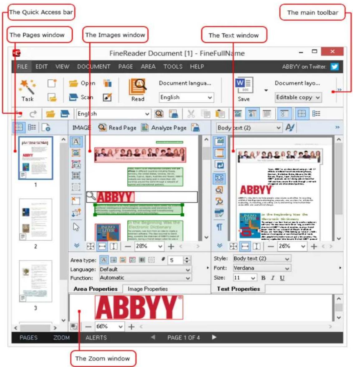 ABBYY FineReader 12.0 - Main Window - 1