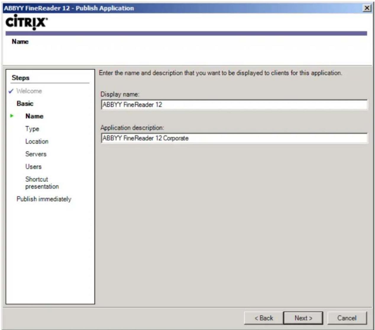 ABBYY FineReader 12.0 Corporate Edition - Setting Up Citrix XenApp - 1