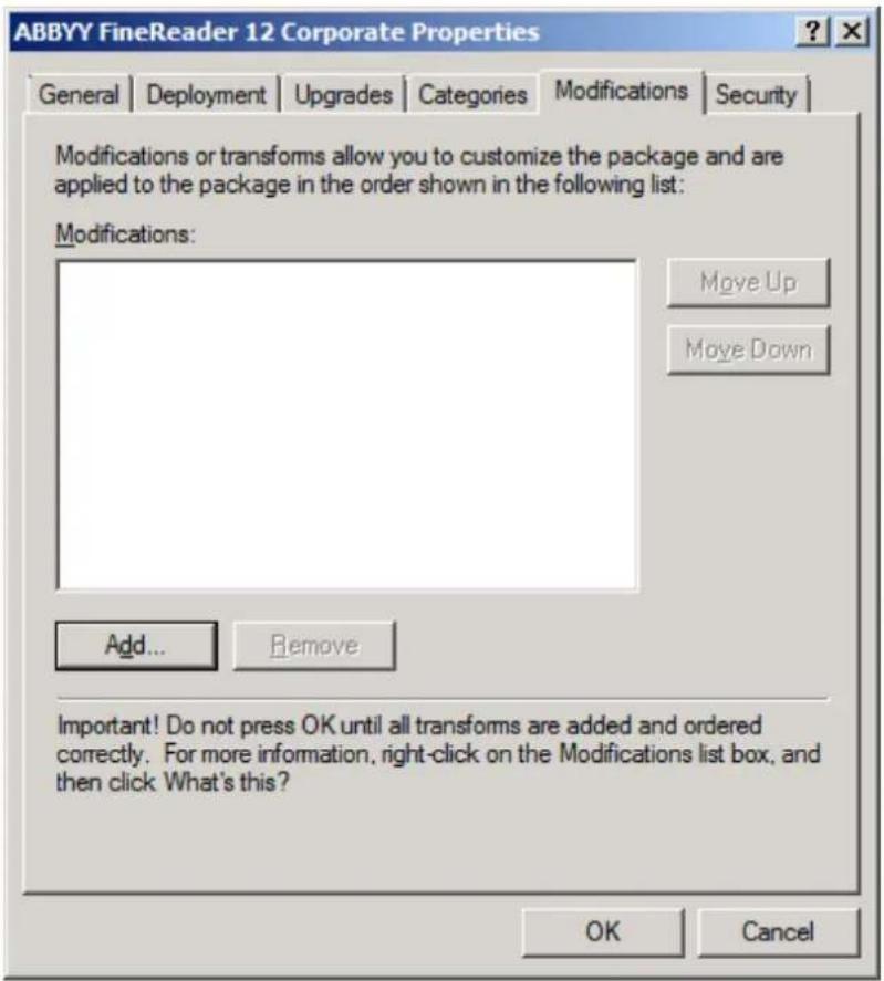 ABBYY FineReader 12.0 Corporate Edition - Example: Using Active Directory to deploy ABBYY FineReader 12 - 5