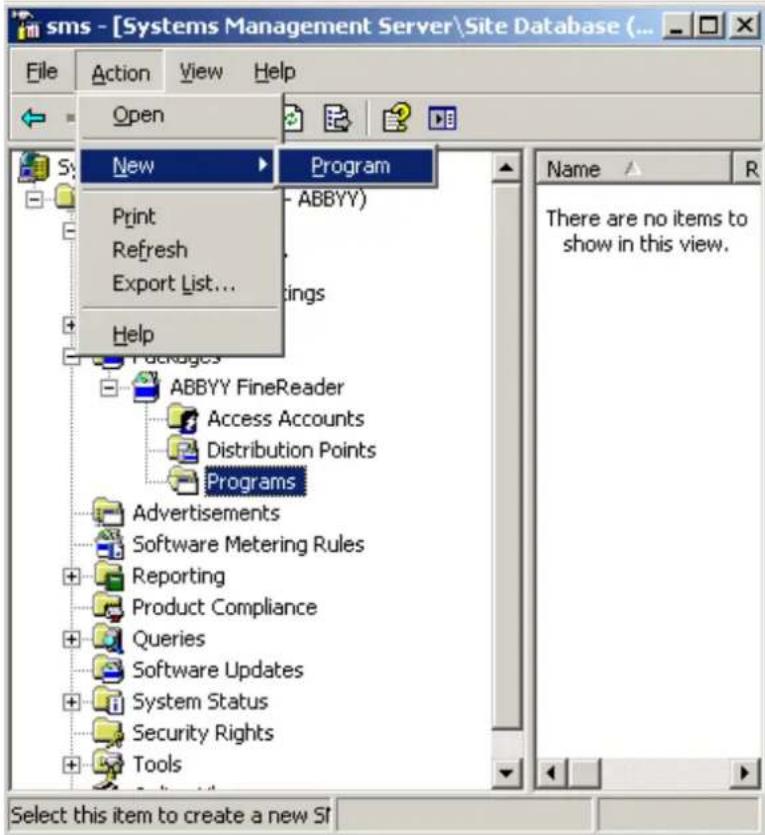 ABBYY FineReader 12.0 Corporate Edition - Example: Using SCCM to deploy ABBYY FineReader 12 - 3