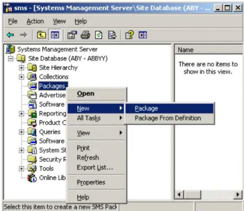 ABBYY FineReader 12.0 Corporate Edition - Example: Using SCCM to deploy ABBYY FineReader 12 - 1