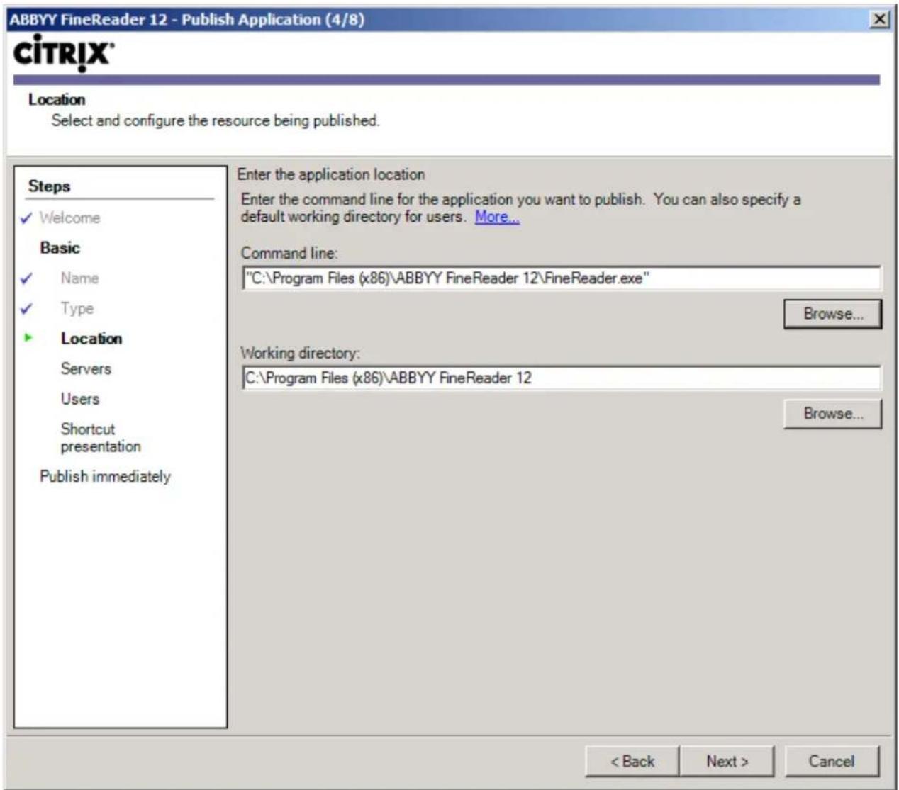 ABBYY FineReader 12.0 Corporate Edition - Setting Up Citrix XenApp - 3