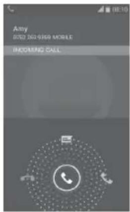 Vodafone Smart First 6 - Answering or rejecting a call - 1
