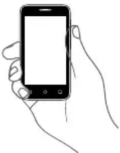 Vodafone Smart First 6 - Normal use position - 1