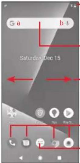 Vodafone Smart N10 - Home screen - 1