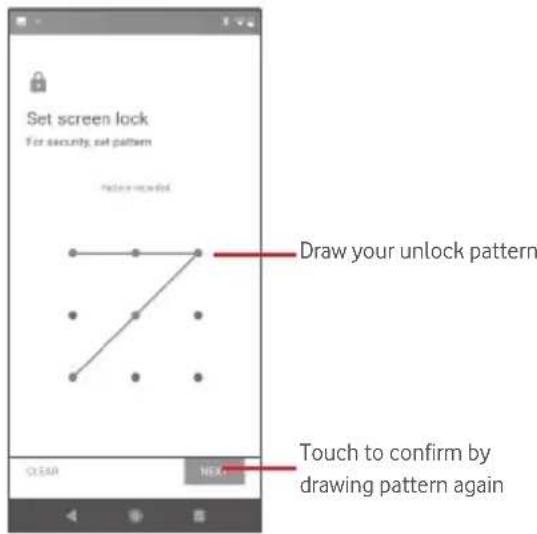 Vodafone Smart N10 - Lock/Unlock your screen - 1