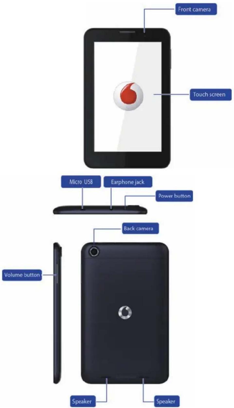 Vodafone Smart Tab III 7 - Getting started with your Smart Tab III - 1