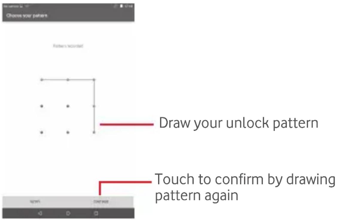 Vodafone Tab Prime 6 - Lock/Unlock your screen - 2