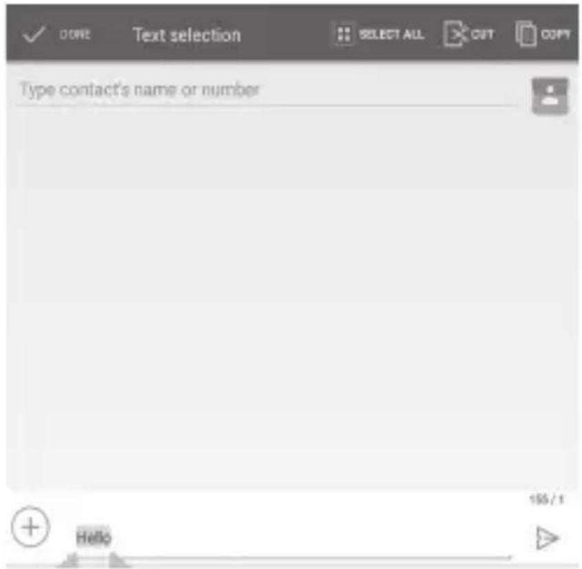 Vodafone Tab Prime 6 - Text editing - 2