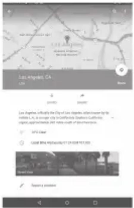 Vodafone Tab Prime 6 - How to star (or unstar) a location - 1