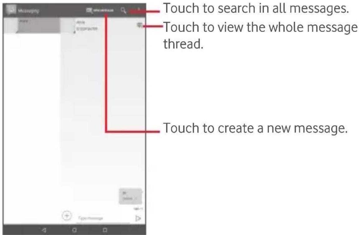 Vodafone Tab Prime 6 - Write message - 1