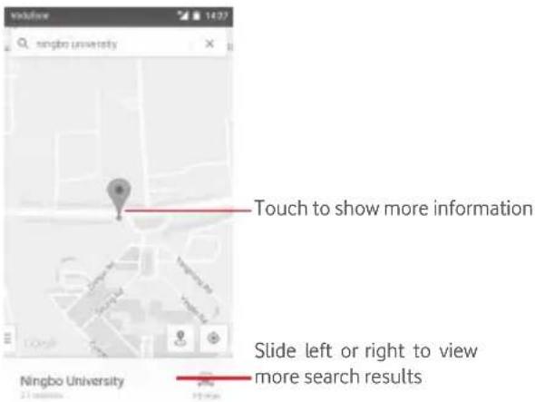 Vodafone Smart Prime 6 - Search for a location - 1