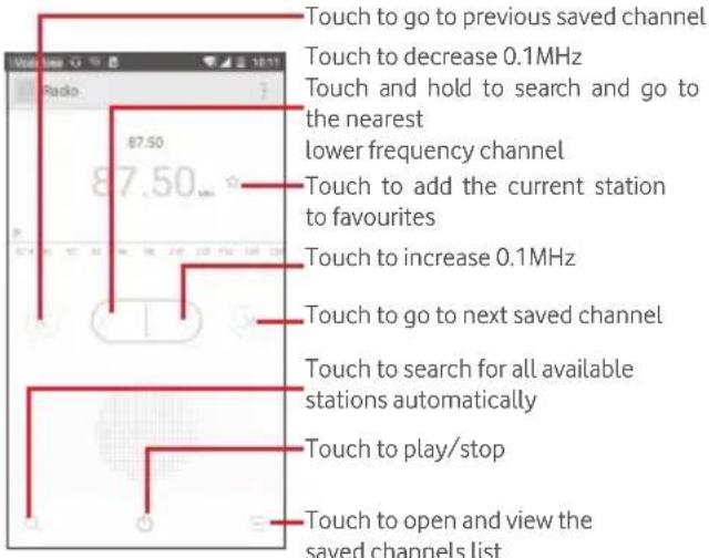 Vodafone Smart Prime 6 - Radio - 2