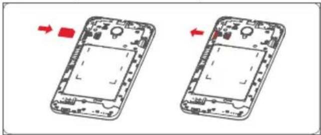 Vodafone Smart Prime 6 - Inserting or removing the SIM card - 1