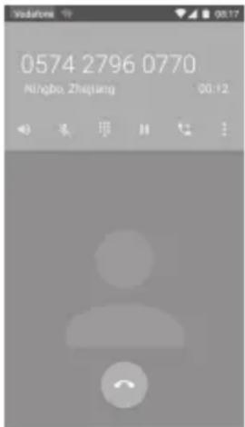 Vodafone Smart Prime 6 - During a call - 1