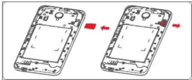 Vodafone Smart Prime 6 - Installing the microSD card - 1
