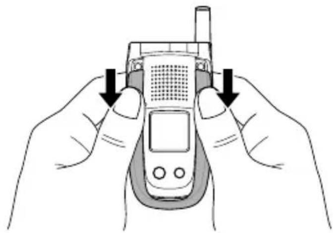 SANYO MM-8300 - Removing the Faceplate - 1
