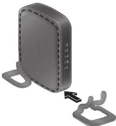 NETGEAR CM400 - To attach the feet: - 1