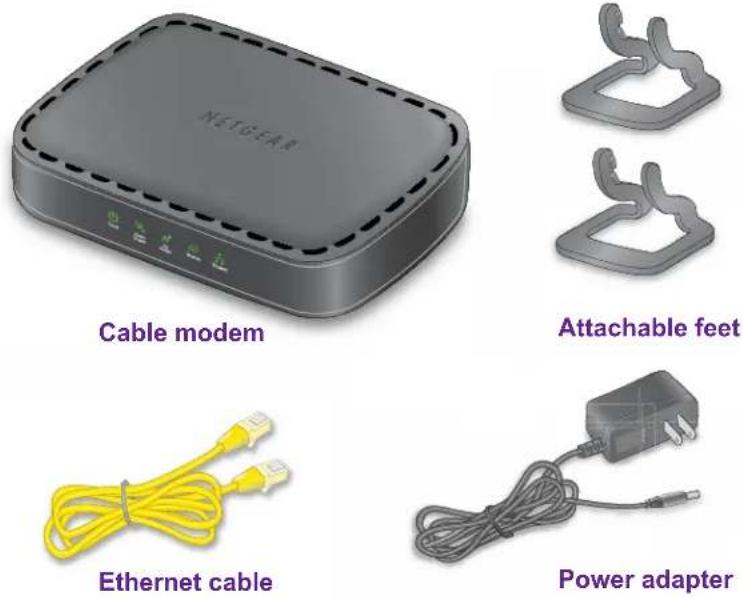 NETGEAR CM400 - Unpack Your Cable Modem - 1