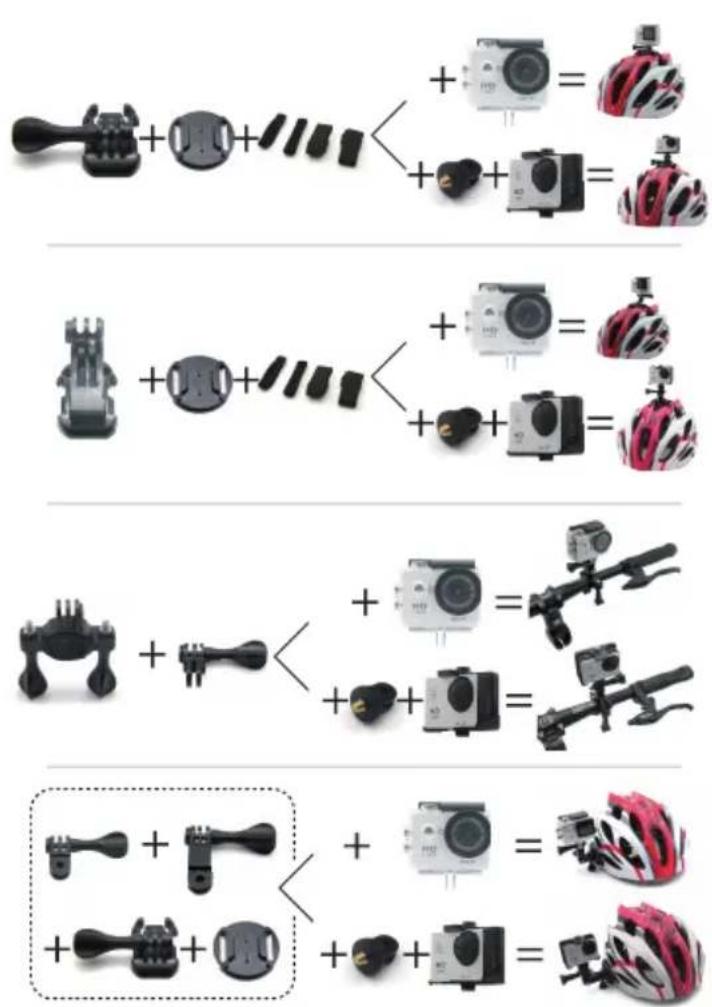 EASYPIX GoXtreme Discovery - MOUNTING YOUR CAMERA - 4