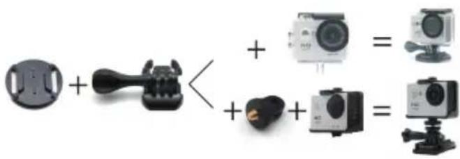 EASYPIX GoXtreme Discovery - MOUNTING YOUR CAMERA - 2