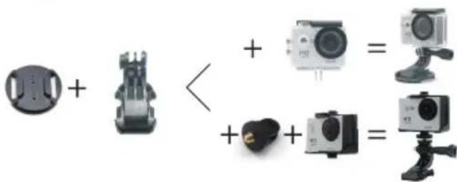 EASYPIX GoXtreme Discovery - MOUNTING YOUR CAMERA - 3