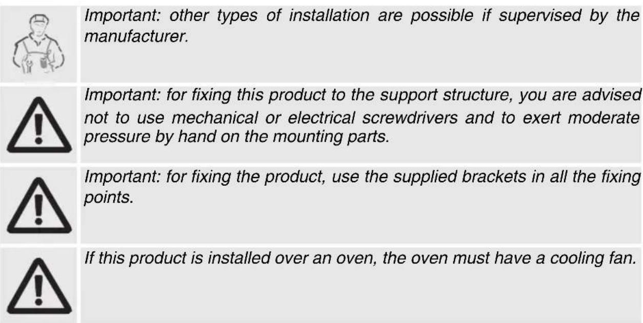 SMEG PDXF30C-1 - Instructions for the installer - 1